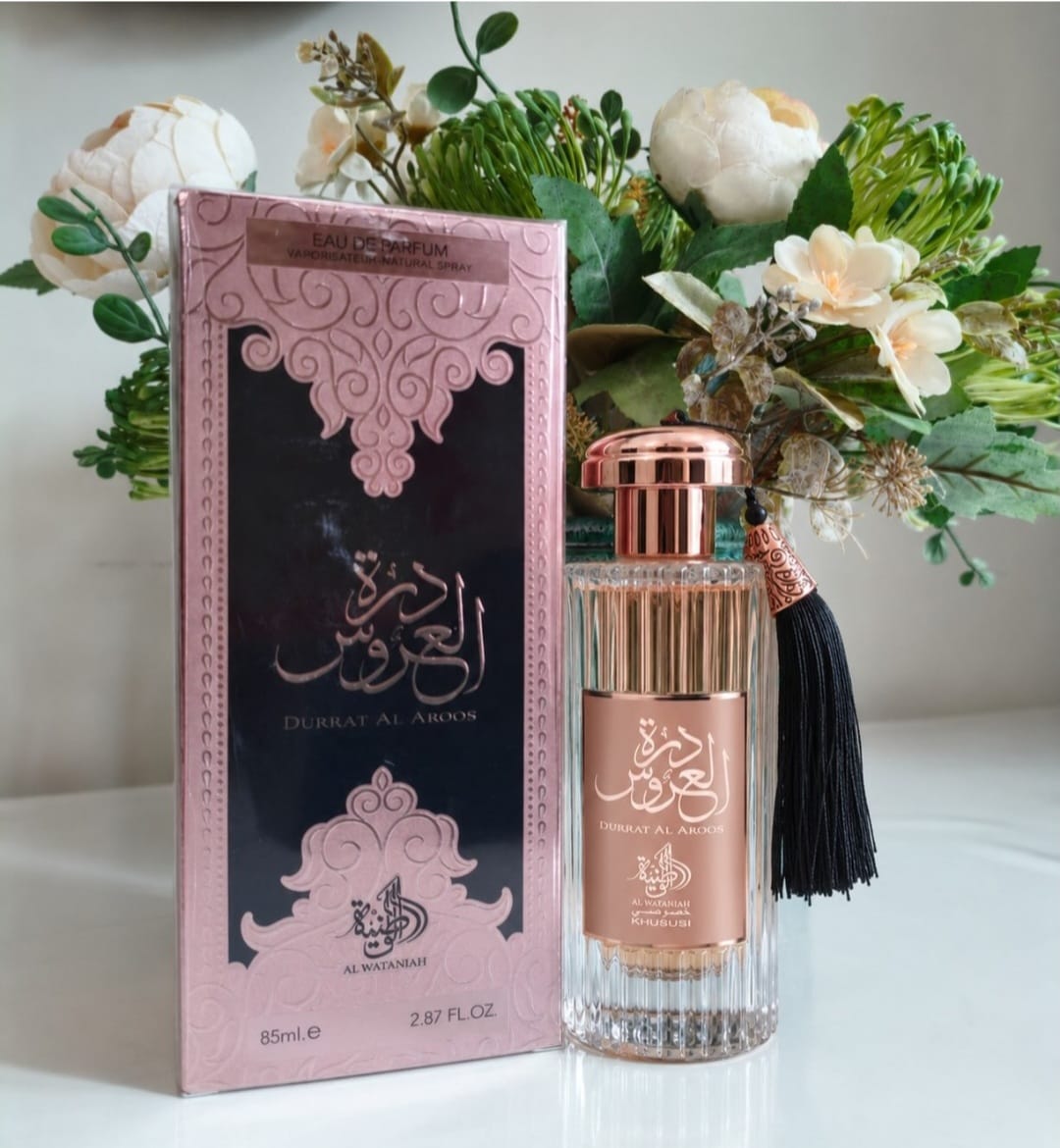 Perfume árabe feminino Durrat Al Aroos Al Wataniah