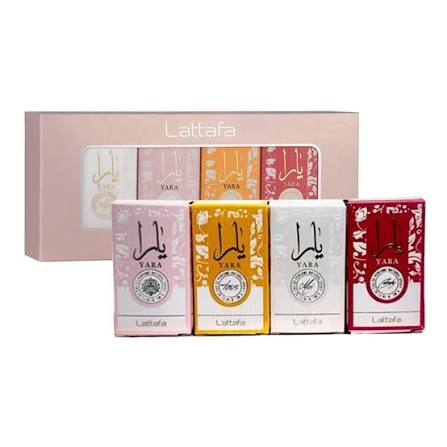 Kit de perfumes árabes femininos Yara Collection Lattafa