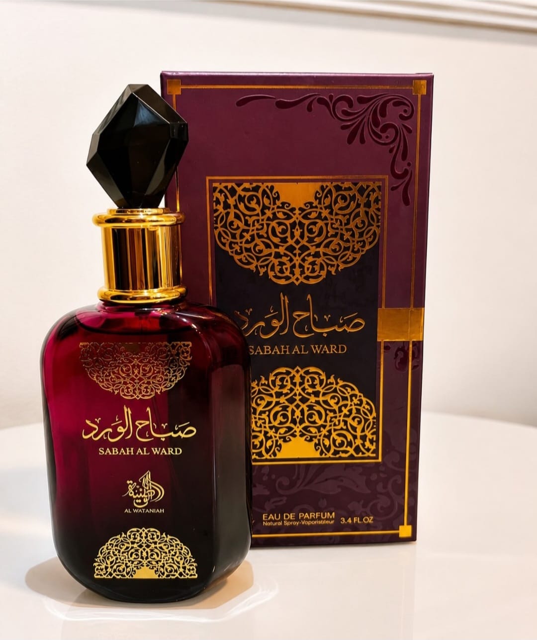 Perfume árabe feminino Sabah Al Ward Al Wataniah